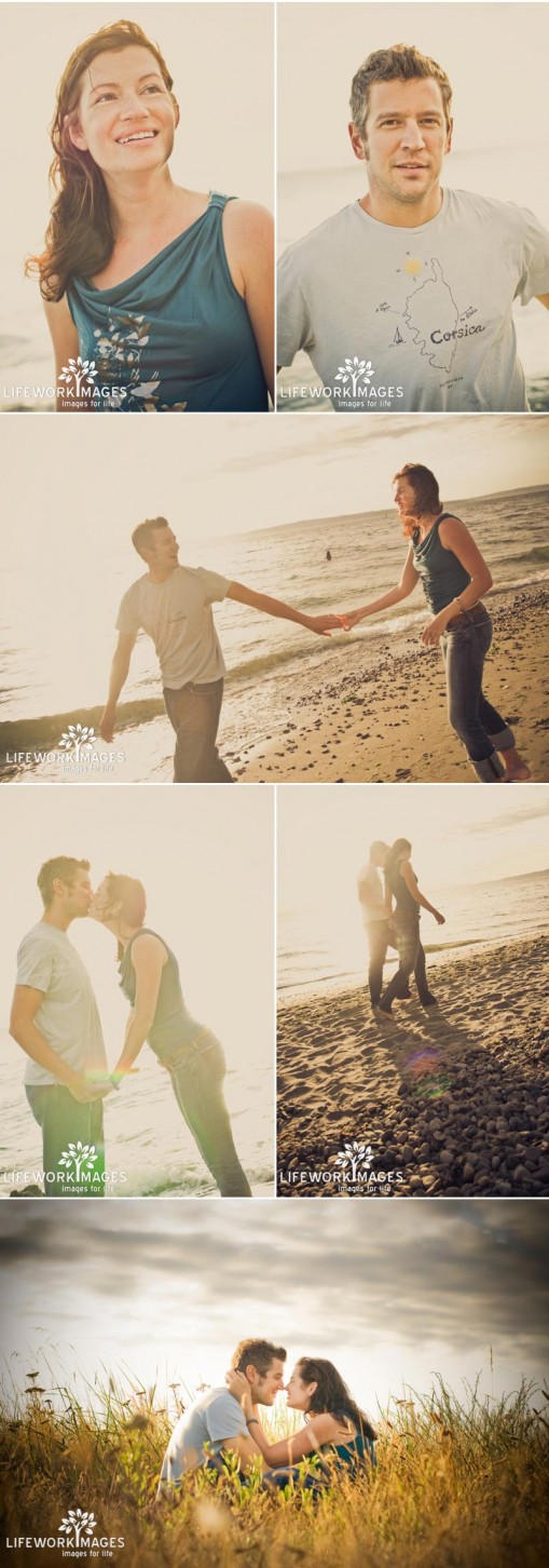 Dave surprised Laura by proposing on the beach at Golden Gardens in Seattle and had LaRae and Cory Lobdell of Lifework Images capture the moments.