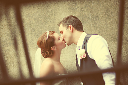 Damask Ohio Rooftop Wedding