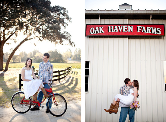 Strawberry Farm Country Charm | Styled Engagement Session