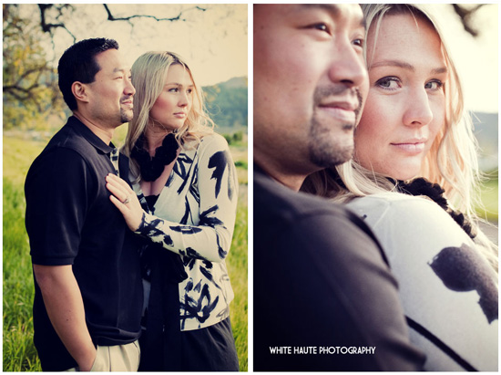 White Haute Napa Engagement Session