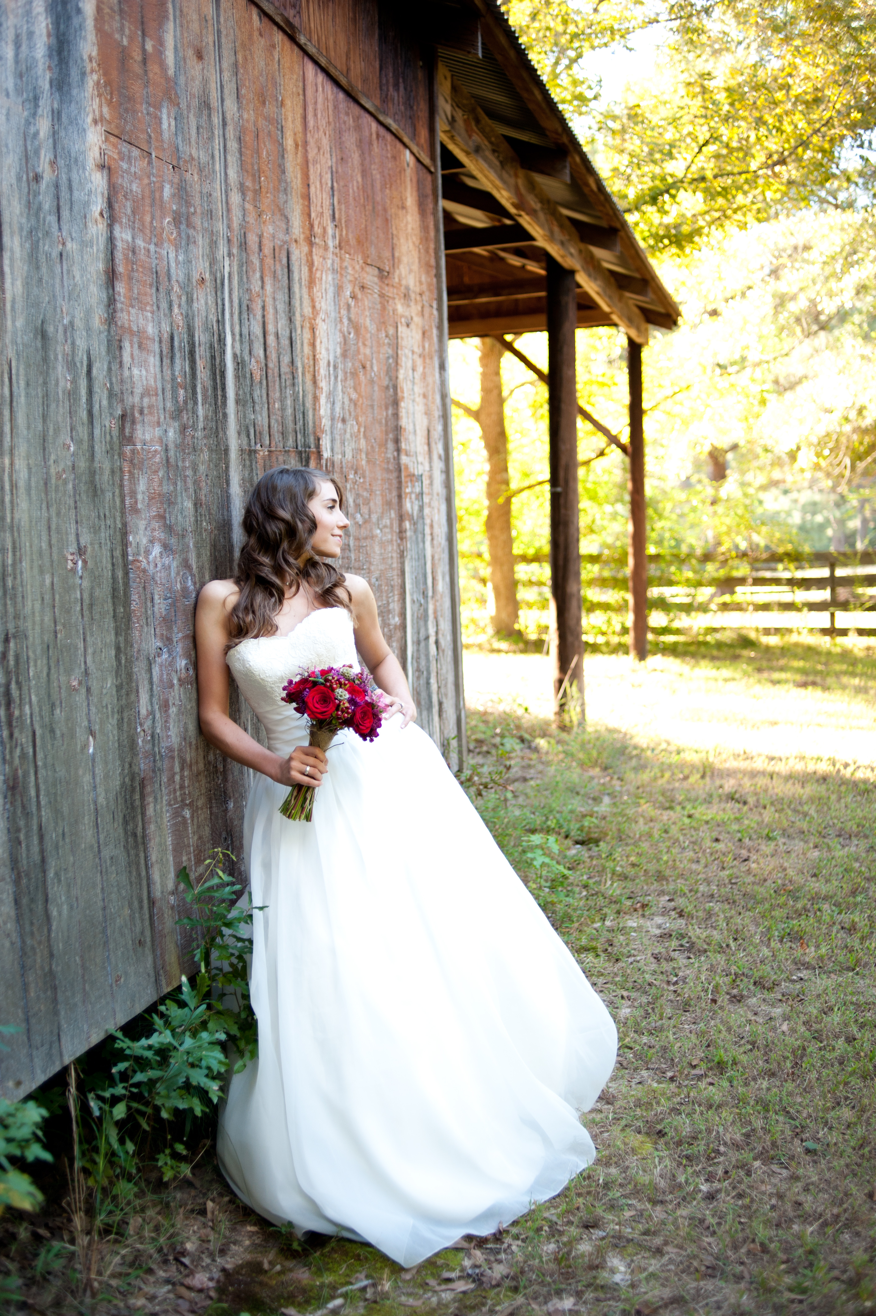 woodsy-bridal-session