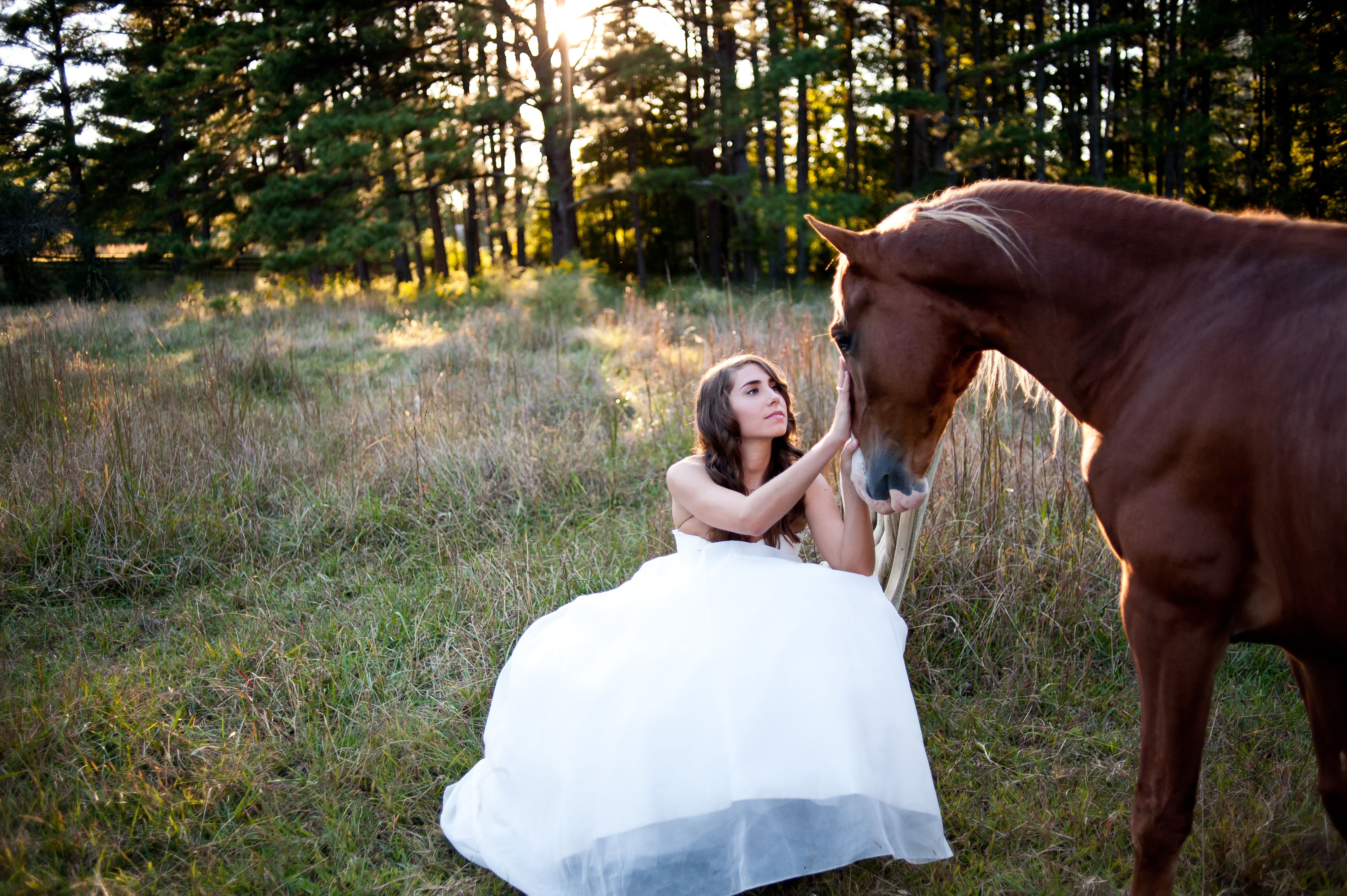 woodsy-bridal-session