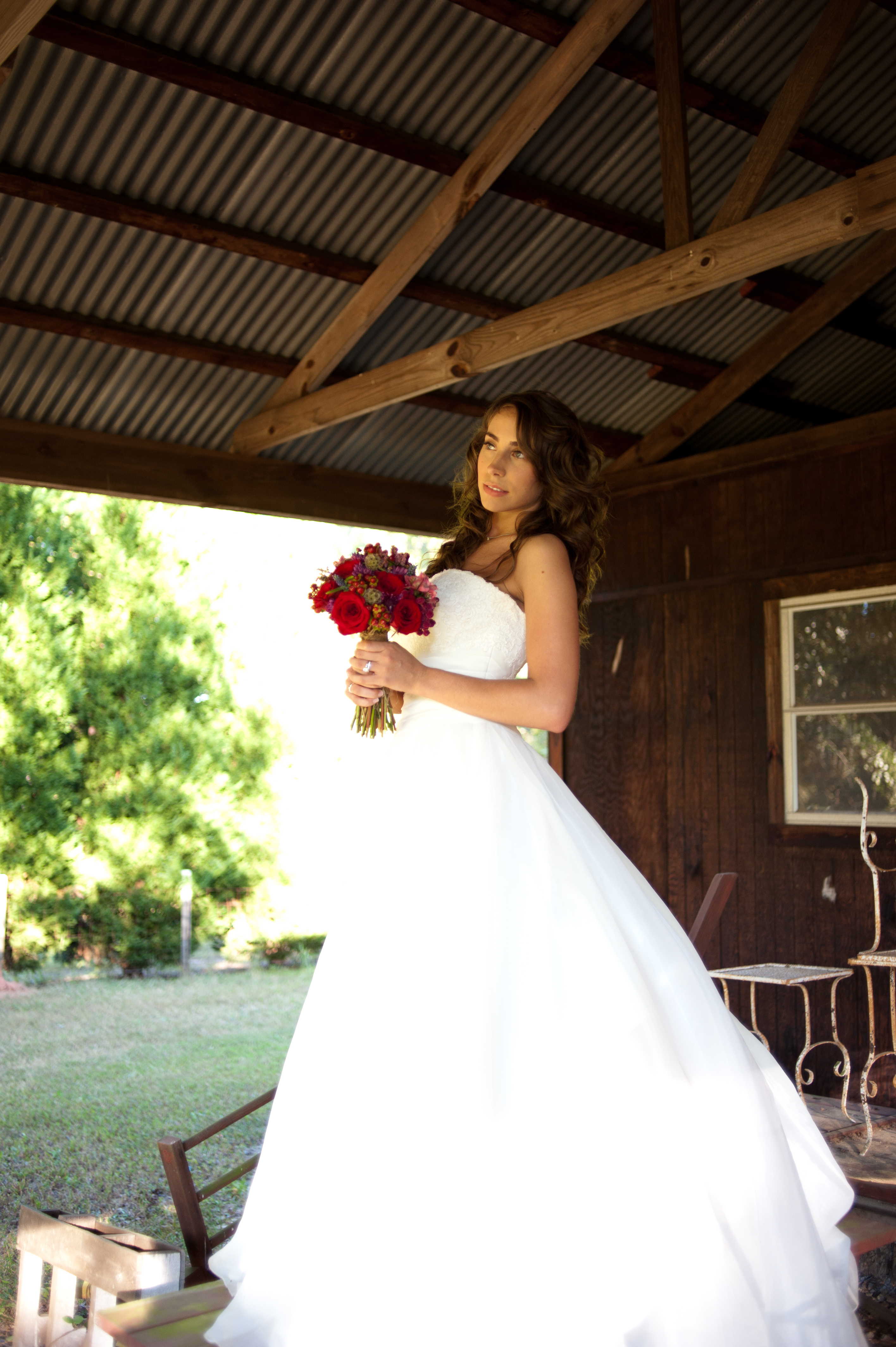 woodsy-bridal-session