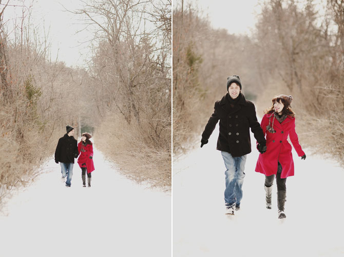 NJ winter portrait