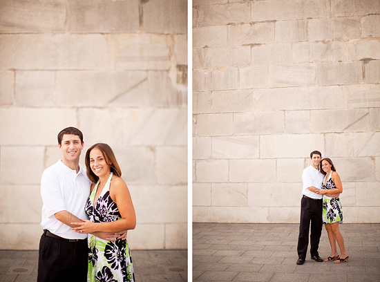 Jennifer & Dan - A DC Monuments Engagement Session