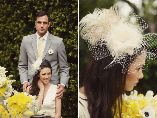 Modern Lemon & Lace Wedding Ideas