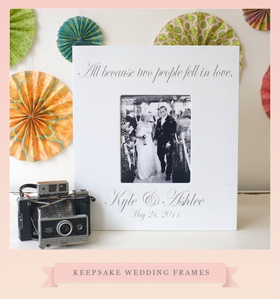 Chick Lingo Keepsake Wedding Frames