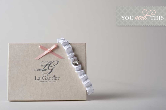 Custom Wedding Garters From La Gartier