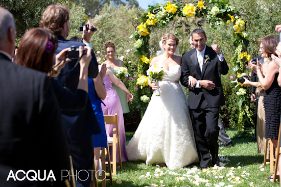 Estancia La Jolla Wedding Bird's Nest Nature Theme