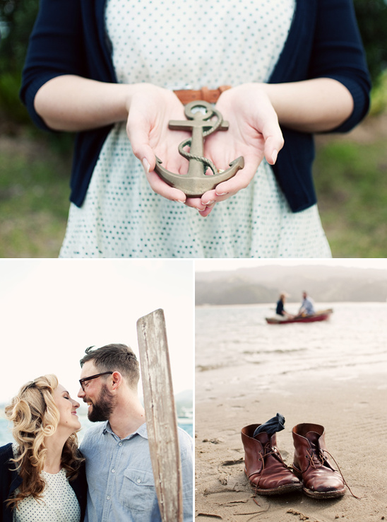 A Retro Nautical Engagement Shoot In New Zealand