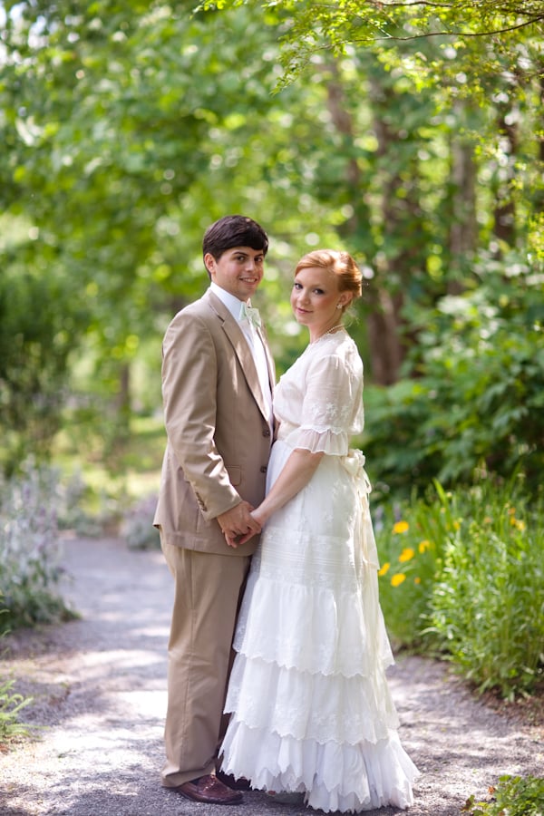 antique-1920-s-wedding-gown-and-a