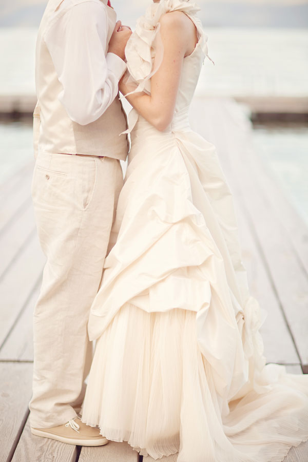 ivory-and-peach-wedding