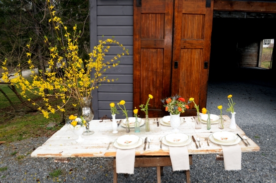 Anthropologie Inspired Vintage Barn Wedding