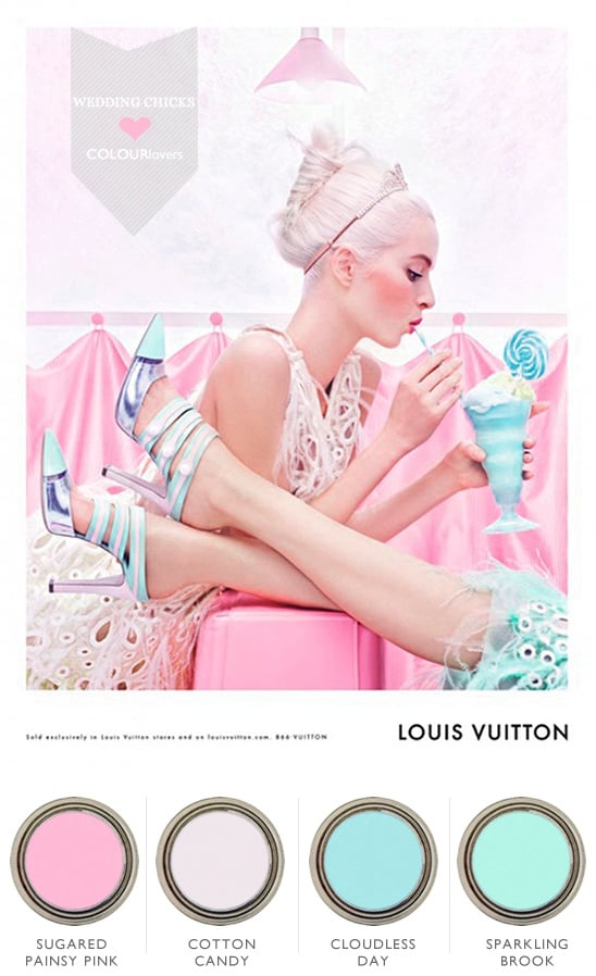 COLOURlovers  Louis Vuitton Spring Color Palette