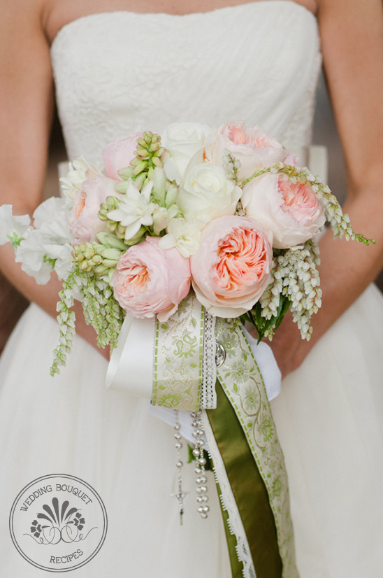 Light Pink Garden Rose Bouquet