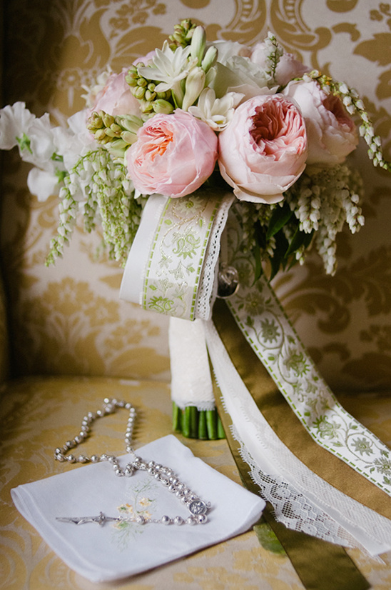 Light Pink Garden Rose Bouquet