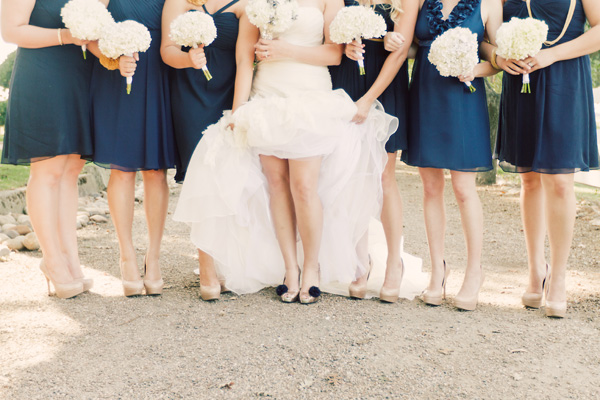 navy-blue-and-yellow-homemade-wedding