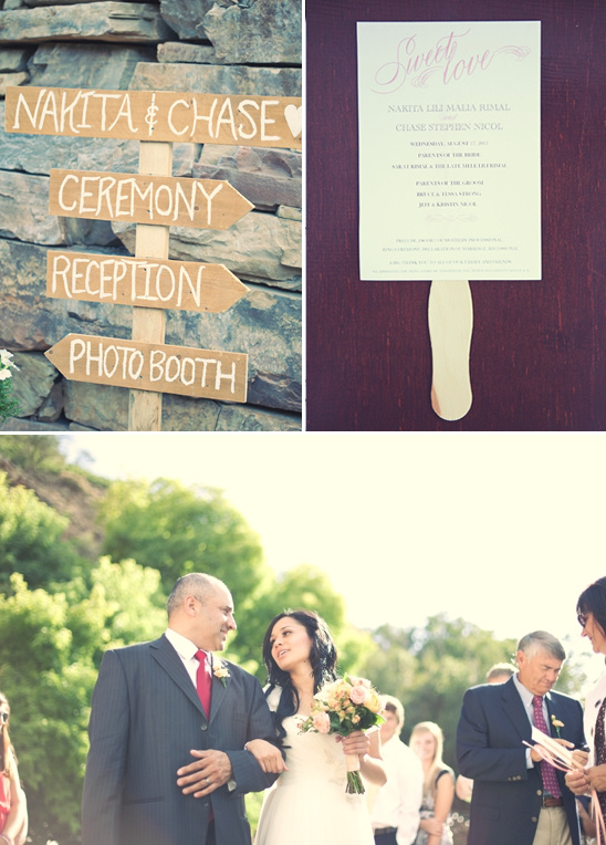 Peach Utah Wedding