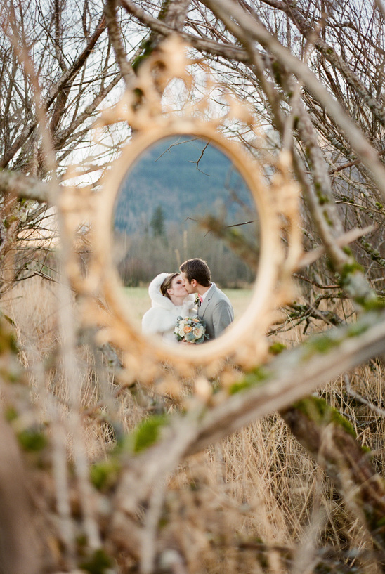 Pretty Peach and Gray Wedding Ideas