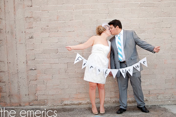 Fun Downtown Las Vegas Vow Renewal Portrait Session