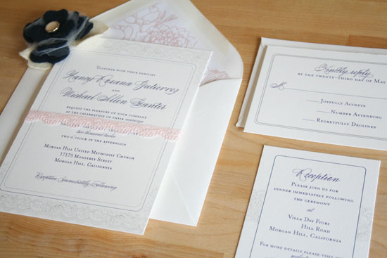 Lace Wedding Invitations