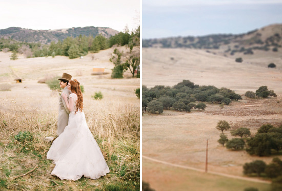 Storybook wedding at the Julian Meadow View Inn