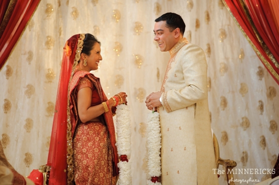 Vibrant Orange, Red and Gold Indian Wedding in Dallas