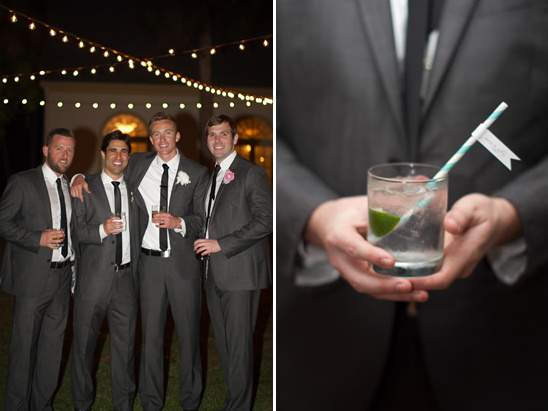 Classic Pink And Gray Fort George Island Wedding