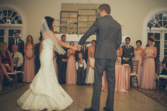 Classic Pink And Gray Fort George Island Wedding