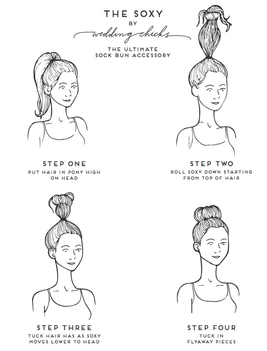 The Ultimate Sock Bun Accessory | The Soxy