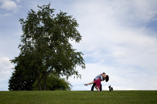 Timeless Engagement Photos in Detroit Michigan by Green Holly Weddings