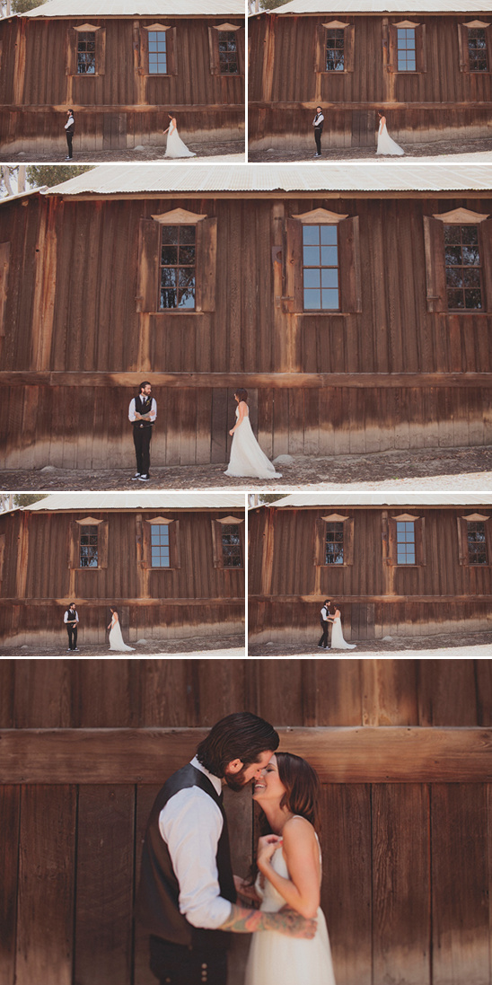 Woodsy Boho Chic Backyard Wedding