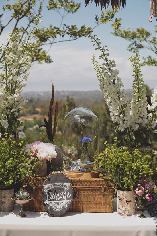 Woodsy Boho Chic Backyard Wedding