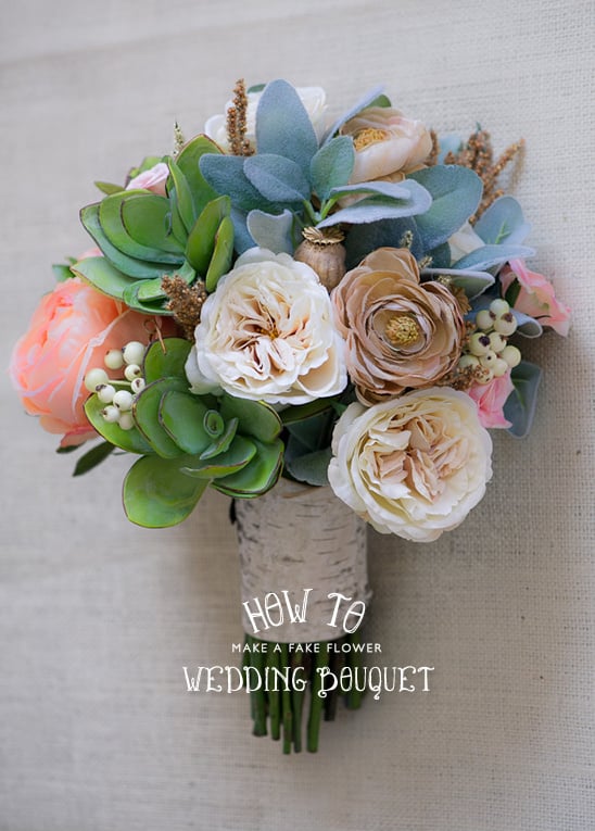 Quick and Easy DIY Wedding Bouquet