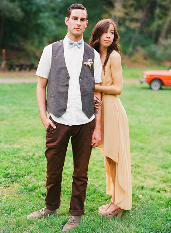 Small And Intimate Park Wedding