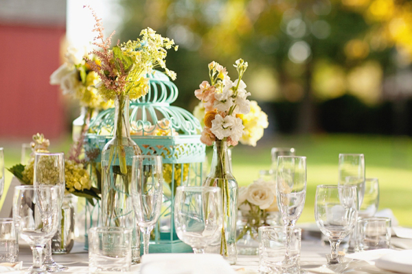 teal-yellow-and-gray-vintage-wedding