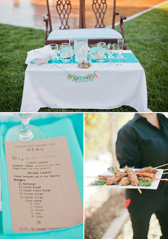 Central Coast Aqua And Poppy Wedding