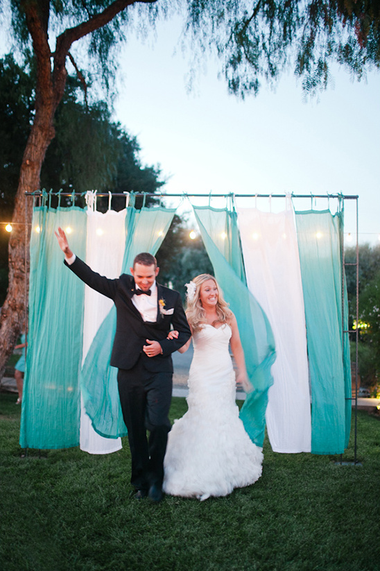 Central Coast Aqua And Poppy Wedding