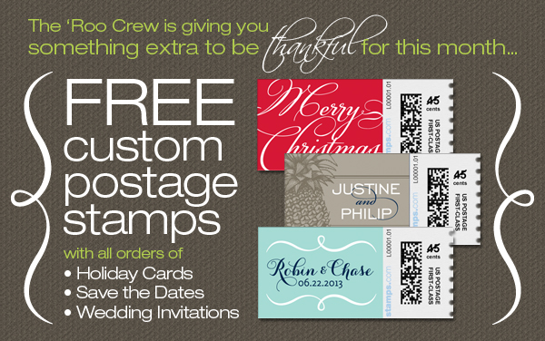 Hurry! One Week Left to Receive FREE Custom Postage Stamps from TGK
