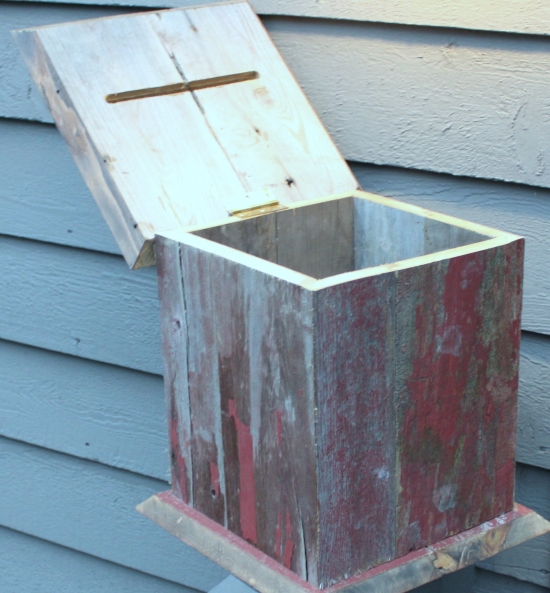 Rustic Wedding Card Box