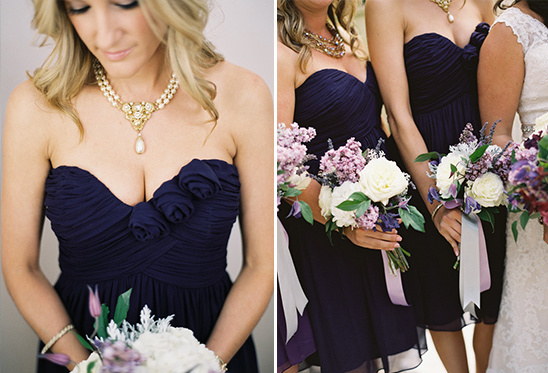 purple bridesmaid dresses