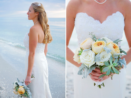 beach bridal looks