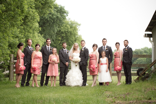 rustic-peach-wedding-on-a-horse-farm