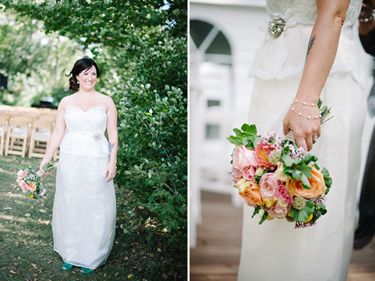 vintage inspired bridal looks