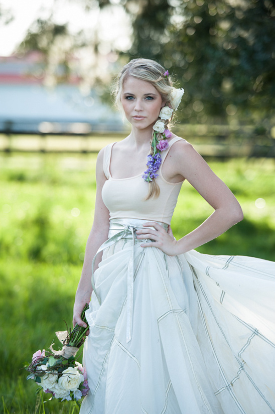 silver wedding sash