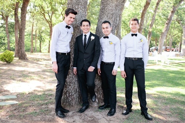 texas-black-and-white-vintage-wedding