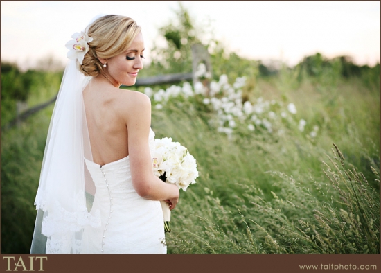 Rustic Wedding dress and veil