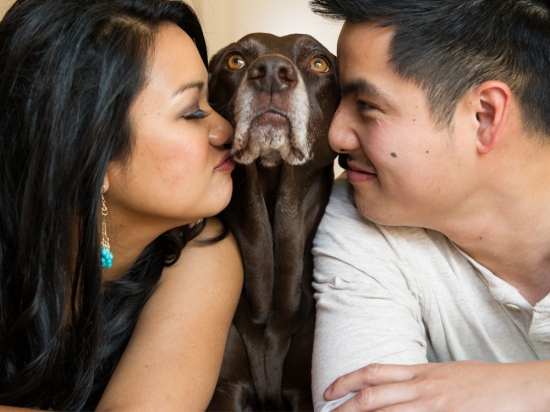 Dog engagement session by Sphynge Photography