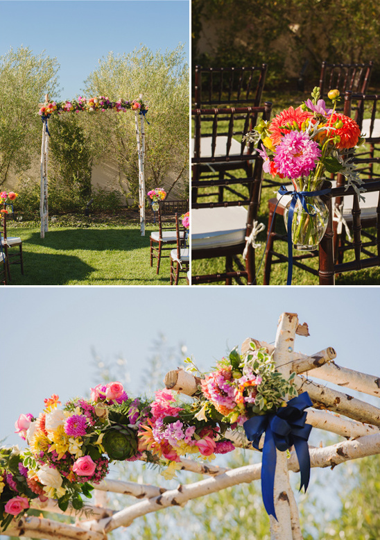 outdoor ceremony decor