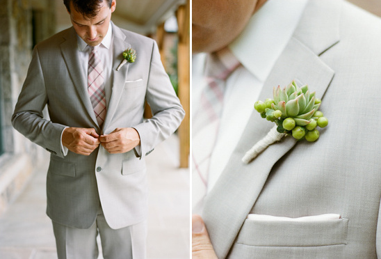 succulent boutonniere